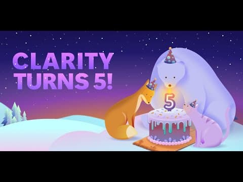 Microsoft Clarity Turns 5