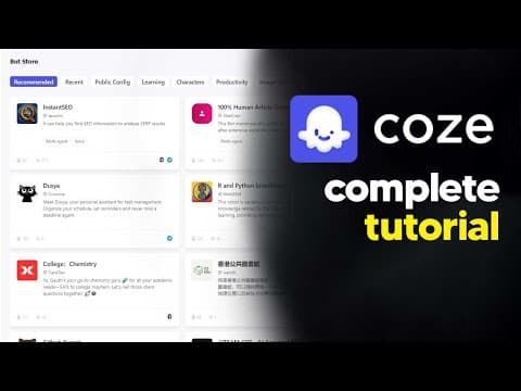 How To Use Coze.ai (AI Bots and AI Agents) Coze AI Mutli Agents