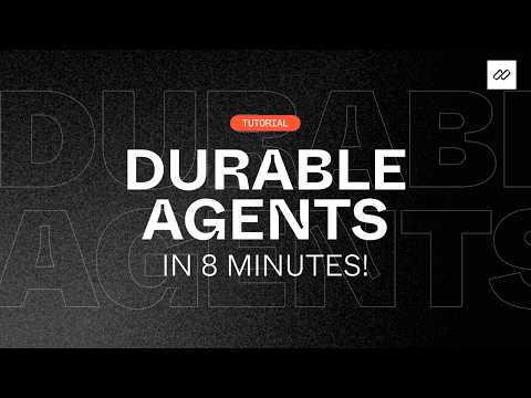 Make Your AI Agent Durable in 8 Minutes