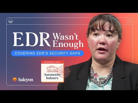 EDR Wasn’t Enough: Why Findlay Automotive Group Chose Halcyon
