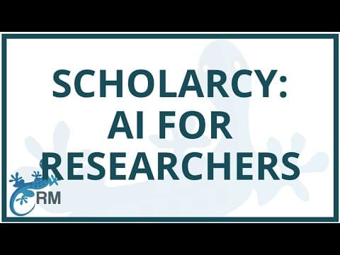 Scholarcy | AI for Researchers