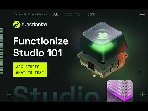 Functionize Studio 101: Ask Studio What to Test
