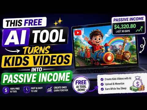Turn Kids Videos into Income | Free AI Tool Demo