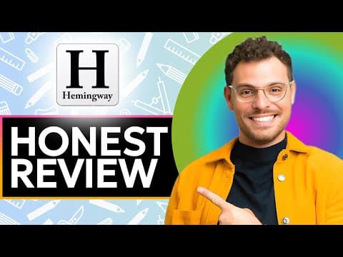 Hemingway Editor Text Honest Review - Watch Before Using