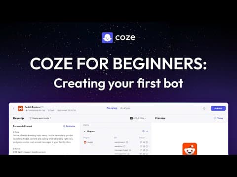Coze for beginners: Create your first AI bot in 5 minutes