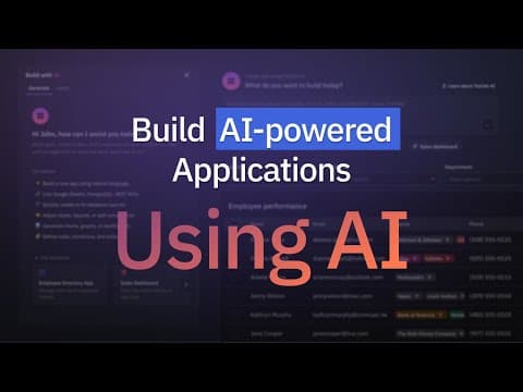 Build AI Enterprise Apps in Minutes with ToolJet! 🚀