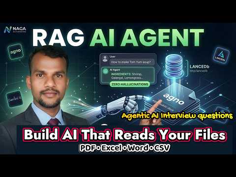 What is RAG? Build a Document AI Agent in 5 Minutes | Vector DB (LanceDB) + Agno + Gemini