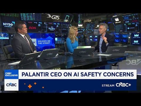 Palantir CEO: AI companies have to be nationalized to cap their liability