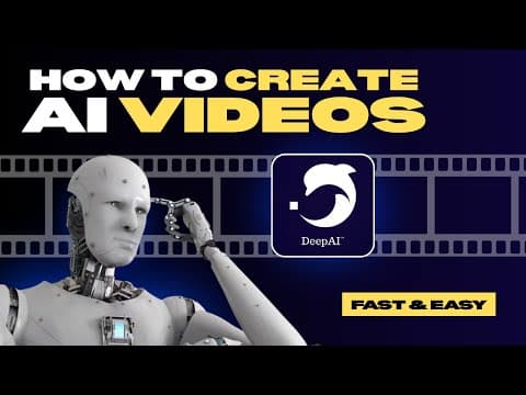 DeepAI Video Generator: How To Create AI Videos