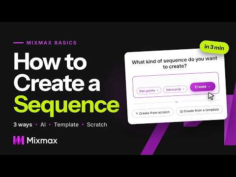 How to Create a Sequence
