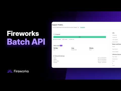 How to Run a Batch Job on Fireworks