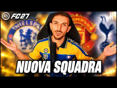 SCEGLIETE VOI la mia NUOVA SQUADRA! 😱 Carriera Allenatore FC 27