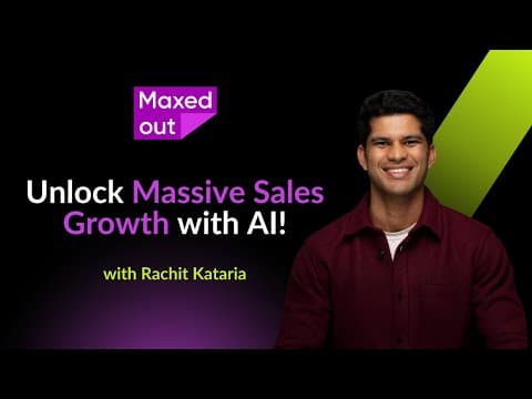 Revolutionizing Sales Strategies with Rachit Kataria