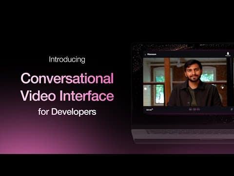 Introducing: Conversational Video Interface by Tavus
