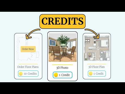 How Do Credits Work? - RoomSketcher