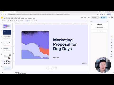 Plus AI Tutorial | How to use Plus AI in Google Slides