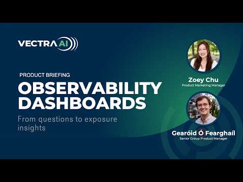 From Questions to Insights: Inside Vectra AI's Observability Dashboards