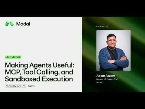 Making Agents Useful: MCP, Tool Calling, and Sandboxed Execution