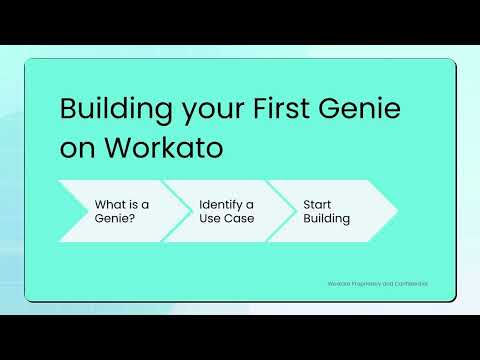 Building your first Agent on Workato