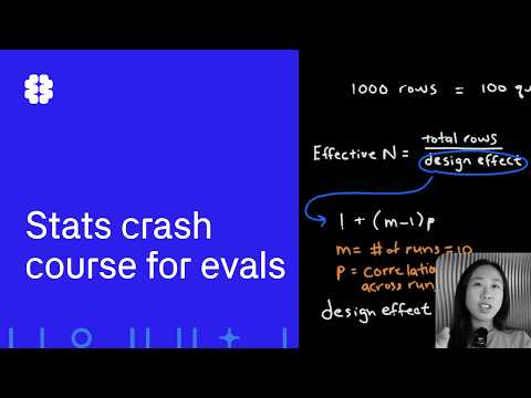 Stats for evals: Crash course