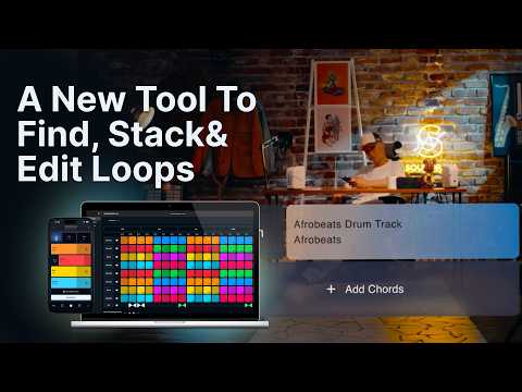 Find Loops. Stack Them. Edit them. | SOUNDRAW Grid for iOS and MacOS
