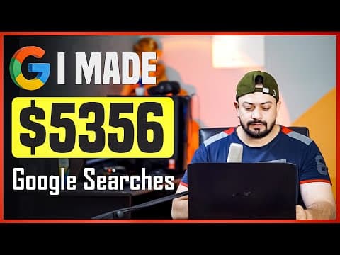 Copy & Paste Google Searches = $5356 Passive Income (INSANE Method!)