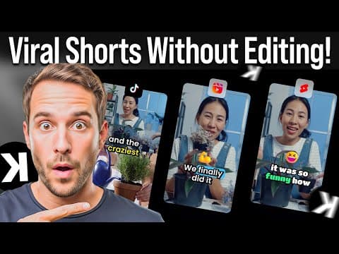 How to Turn Long Videos Into Viral Shorts Automatically (Klap AI Tutorial)