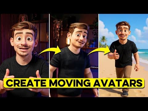 Create AI Animation Avatars That Can Talk & Walk (Step-by-Step)
