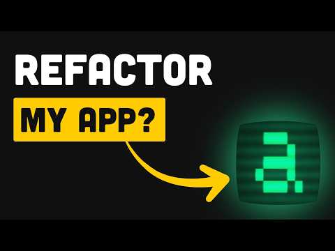 I Let Aider AI Refactor My App