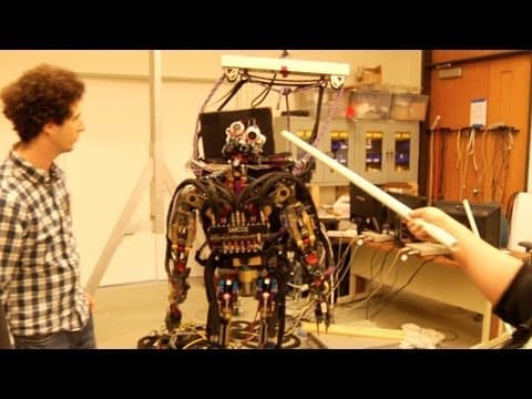 Sarcos Returns: Robust Walking