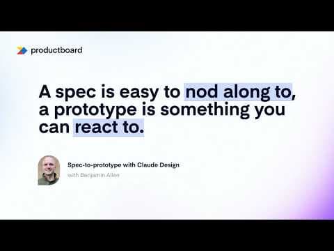 Productboard MCP Server: Going from spec to prototype with Claude