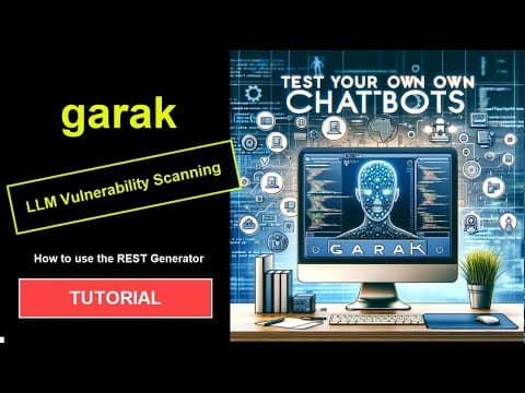 LLM Vulnerability Scanning with garak. Tutorial: Test your own chat bots!