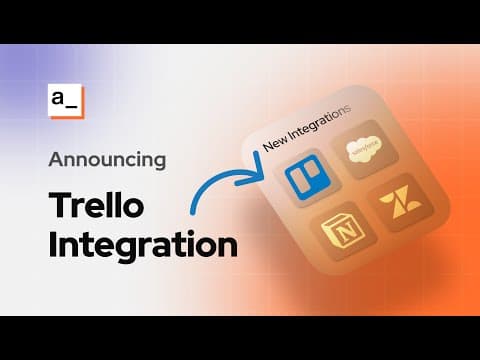 ANNOUNCING: Appsmith Trello Integration!