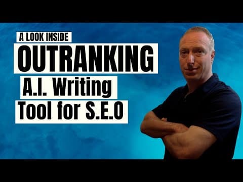 A Look Inside Outranking AI Writing Tool for SEO