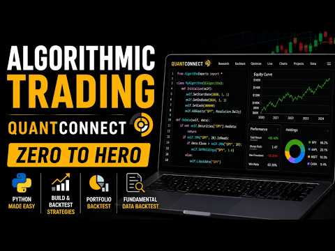 QuantConnect Full Tutorial 2026 - Worlds Best Algorithmic Trading Engine & Platform