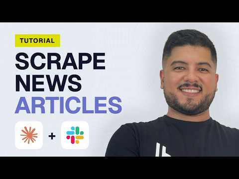 How To Scrape News Articles From Multiple Sites (Claude + Slack)