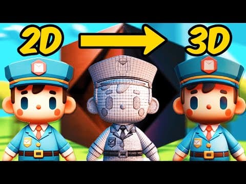 What Is Kaedim? - Using AI To Turn 2D Images Into 3D Models