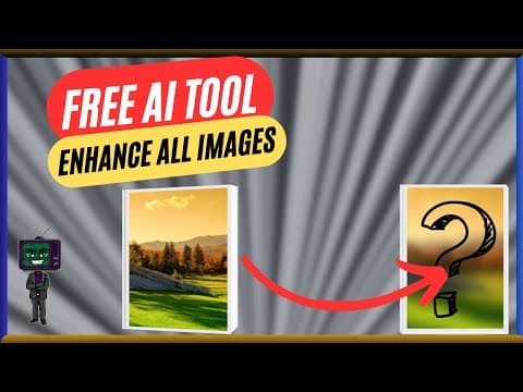 This FREE AI TOOL Can Upscale Any Image You Want!