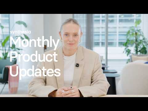 What's New in Synthesia This Month? (August in 60 Seconds)