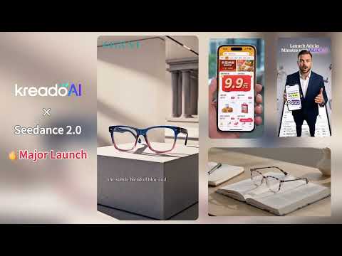 KreadoAI × Seedance 2.0 is now live