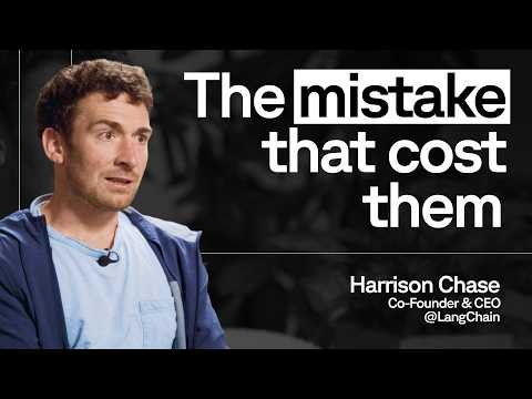 LangChain CEO Harrison Chase on the infrastructure bet he got wrong