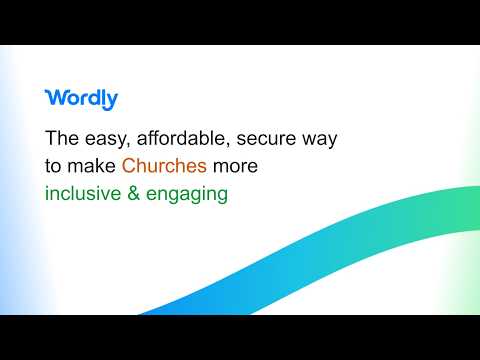 How Churches Use AI Translation for Live Services (Wordly Demo)