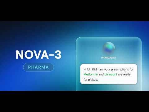 Introducing Nova-3 Pharma: The First STT Model Purpose-Built for the Pharmaceutical Industry