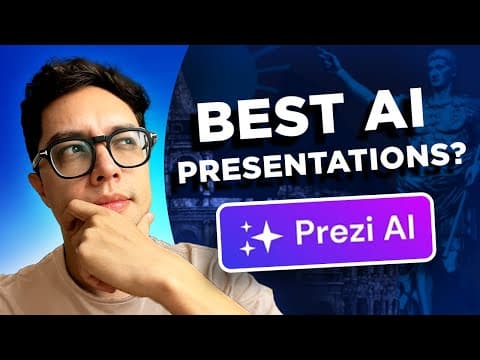 Is this the BEST AI Presentation maker of 2025? 🧐 Prezi AI