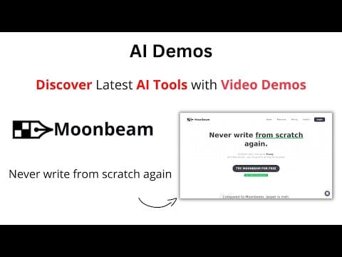 AI Demos | Write Faster and Smarter with Moonbeam | Moonbeam Demo