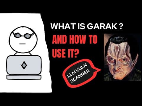 GARAK : An Opensource LLM Vulnerability Scanner to secure your AI web apps