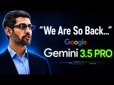 Gemini 3.5 PRO Is Fable 5 Level... Google Is Back!